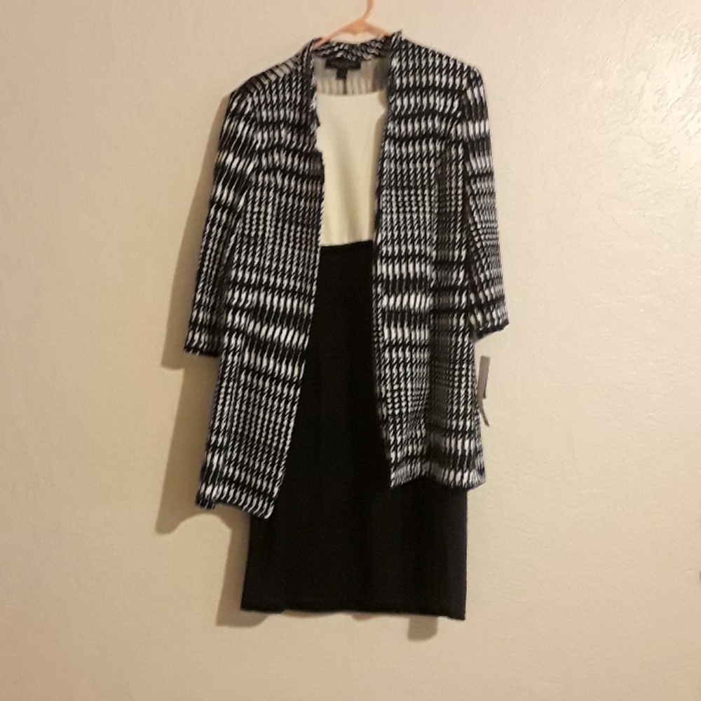 Dress and coat